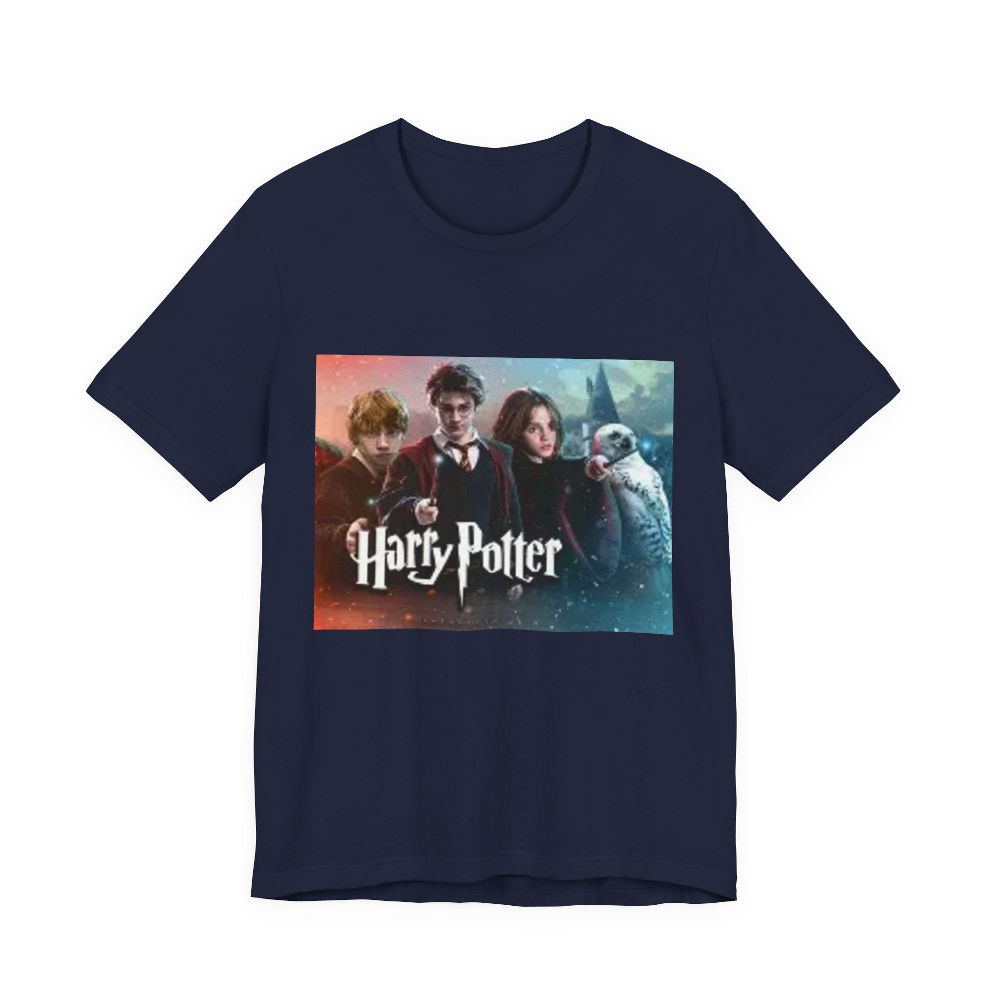Fantasy Movie Cast Graphic Tee – “Harry Potter” Logo Design
