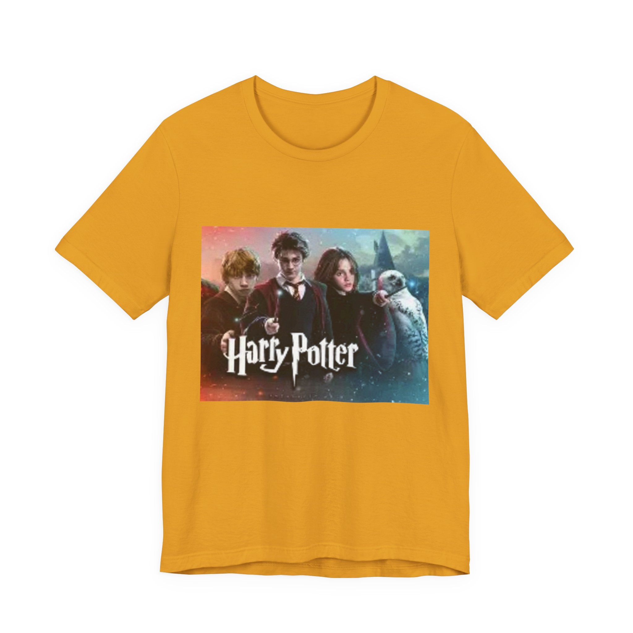 Fantasy Movie Cast Graphic Tee – “Harry Potter” Logo Design