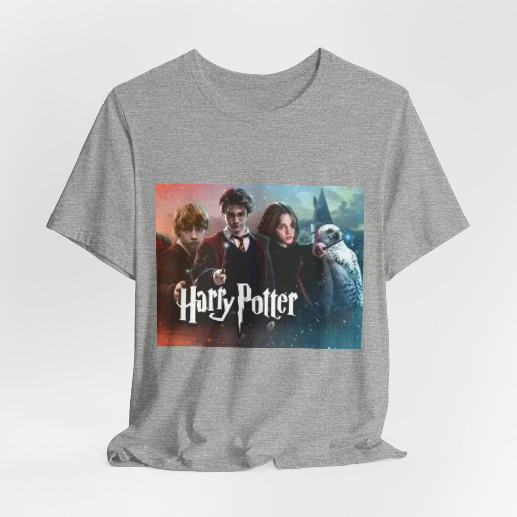 Fantasy Movie Cast Graphic Tee – “Harry Potter” Logo Design