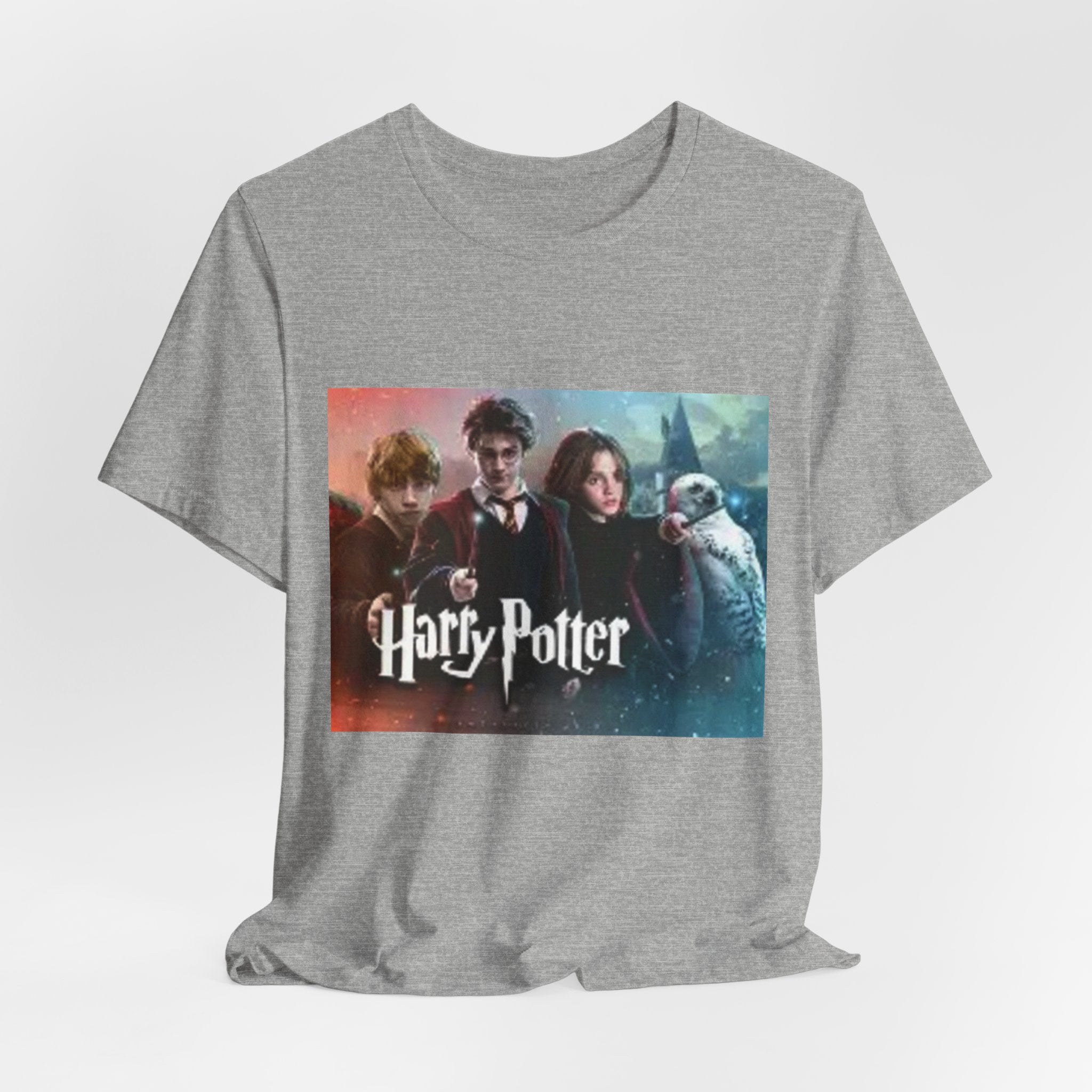 Fantasy Movie Cast Graphic Tee – “Harry Potter” Logo Design