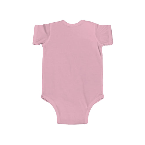 Baby Girl Bodysuit - "Mommy's Girl" Teddy Bear Pink Floral Infant Onesie