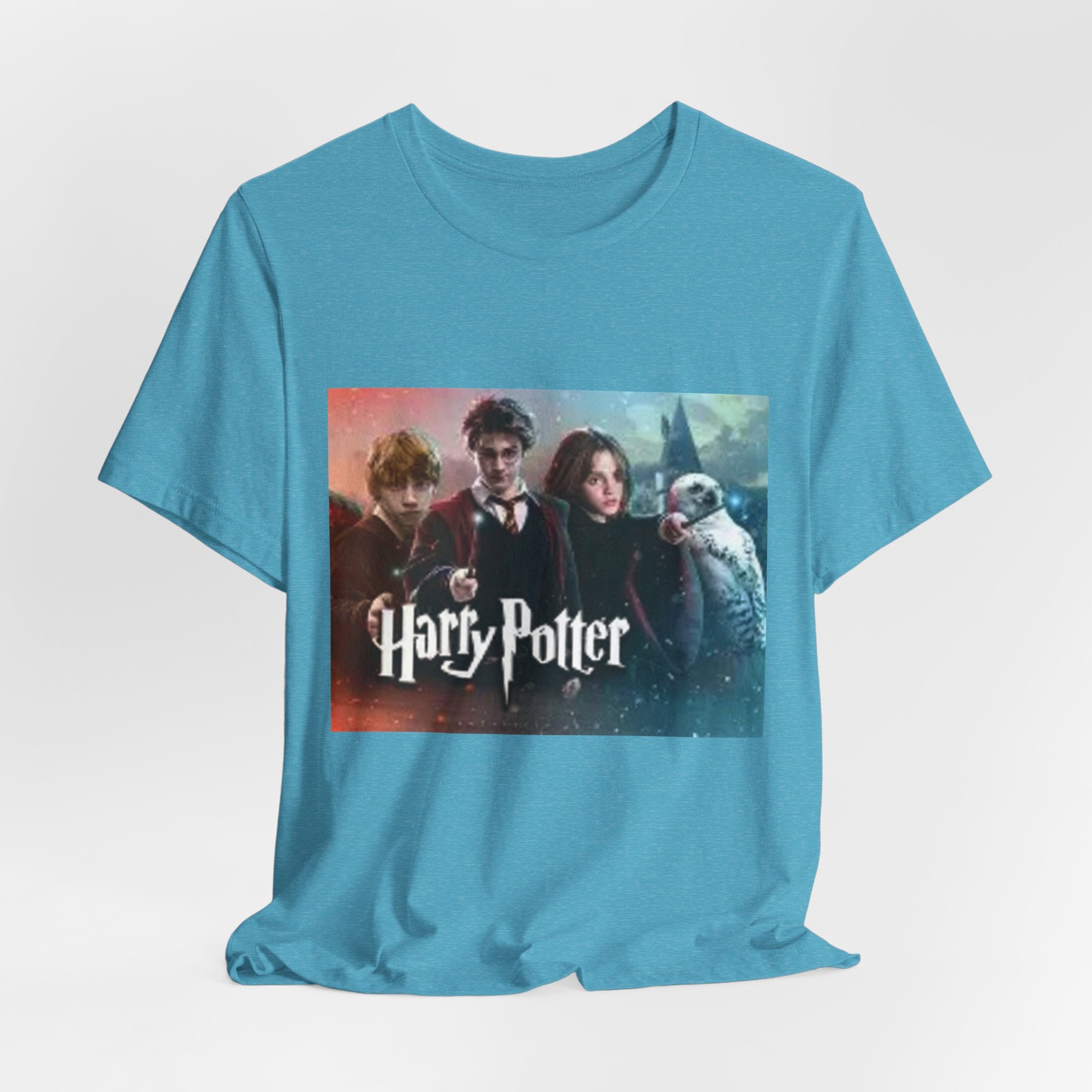 Fantasy Movie Cast Graphic Tee – “Harry Potter” Logo Design