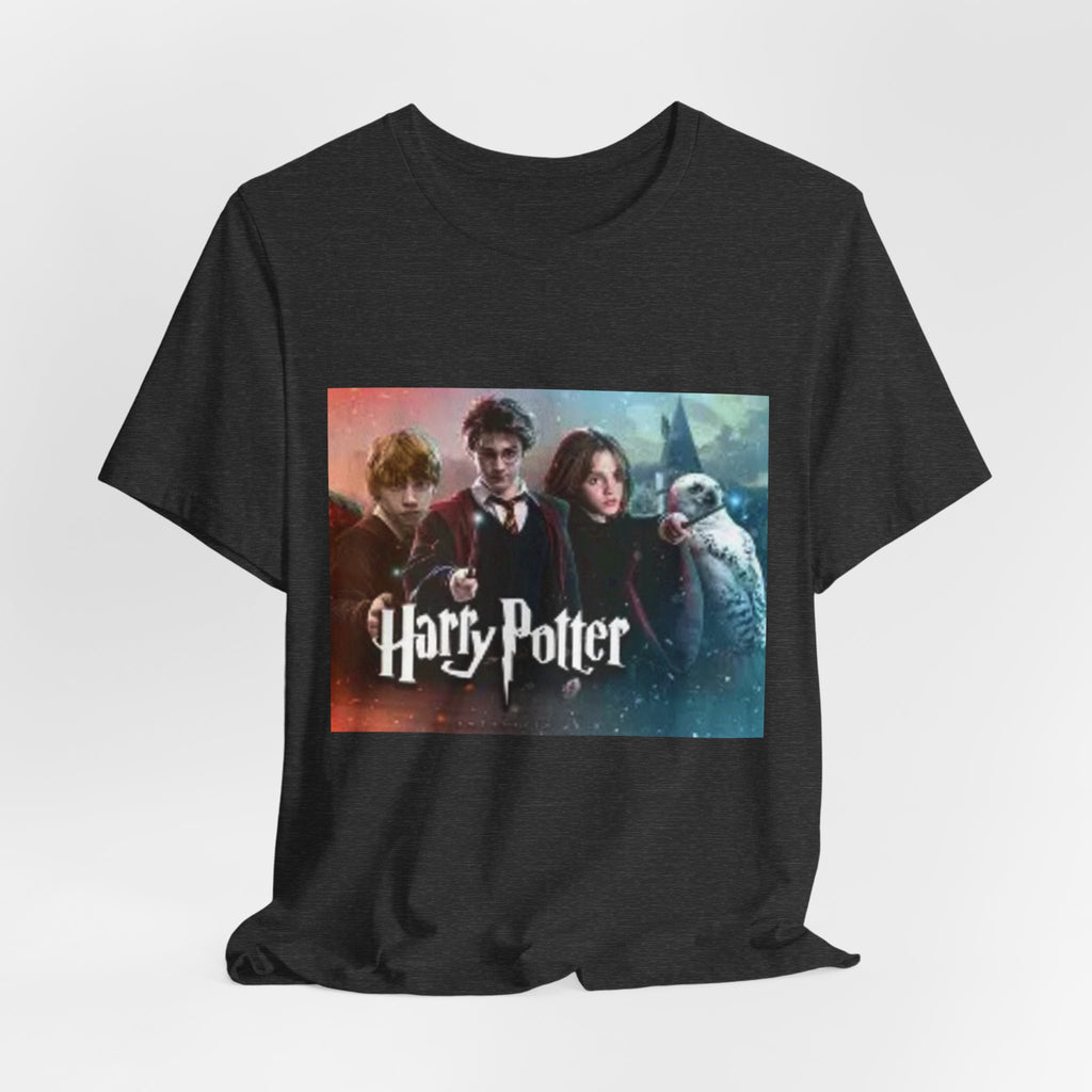 Fantasy Movie Cast Graphic Tee – “Harry Potter” Logo Design