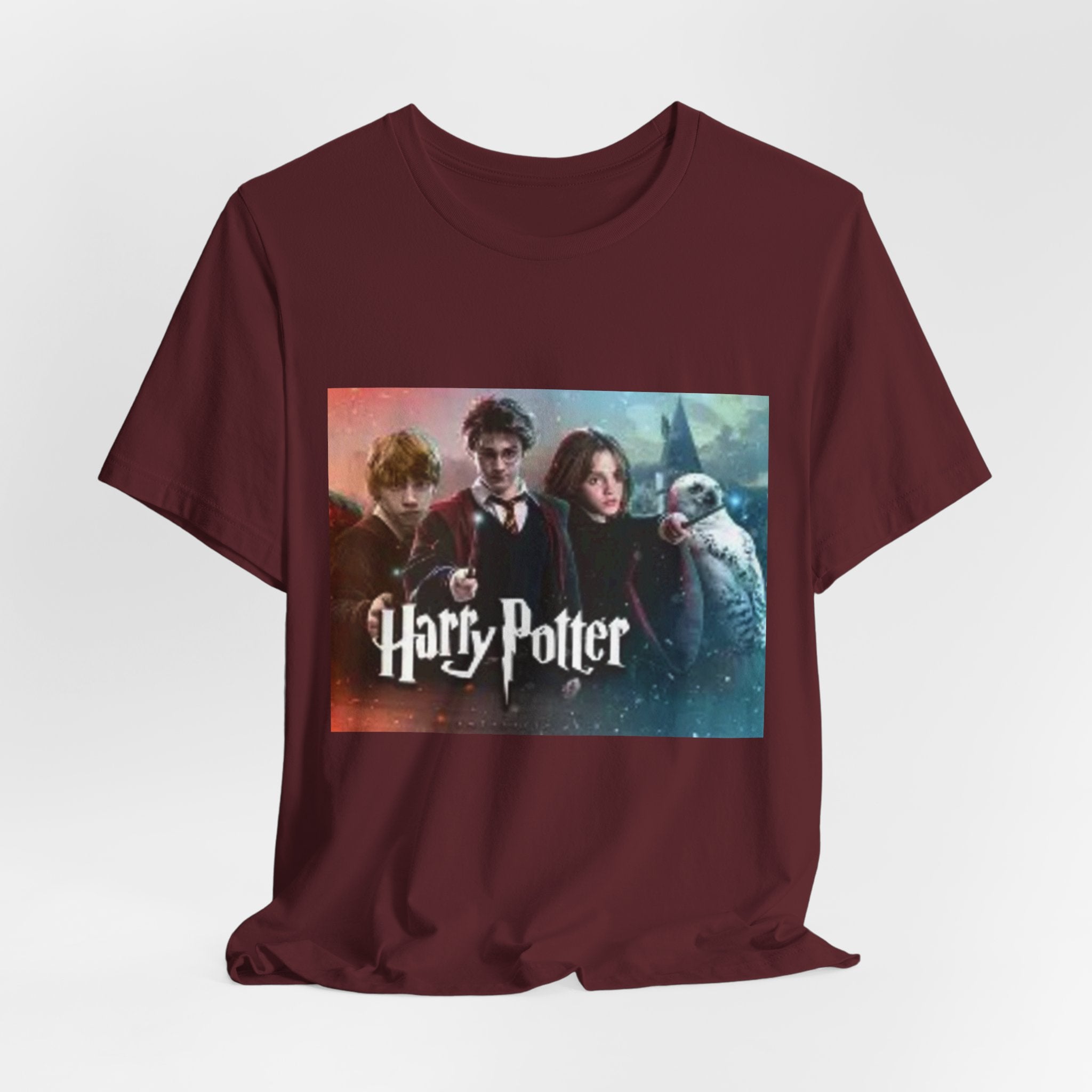 Fantasy Movie Cast Graphic Tee – “Harry Potter” Logo Design