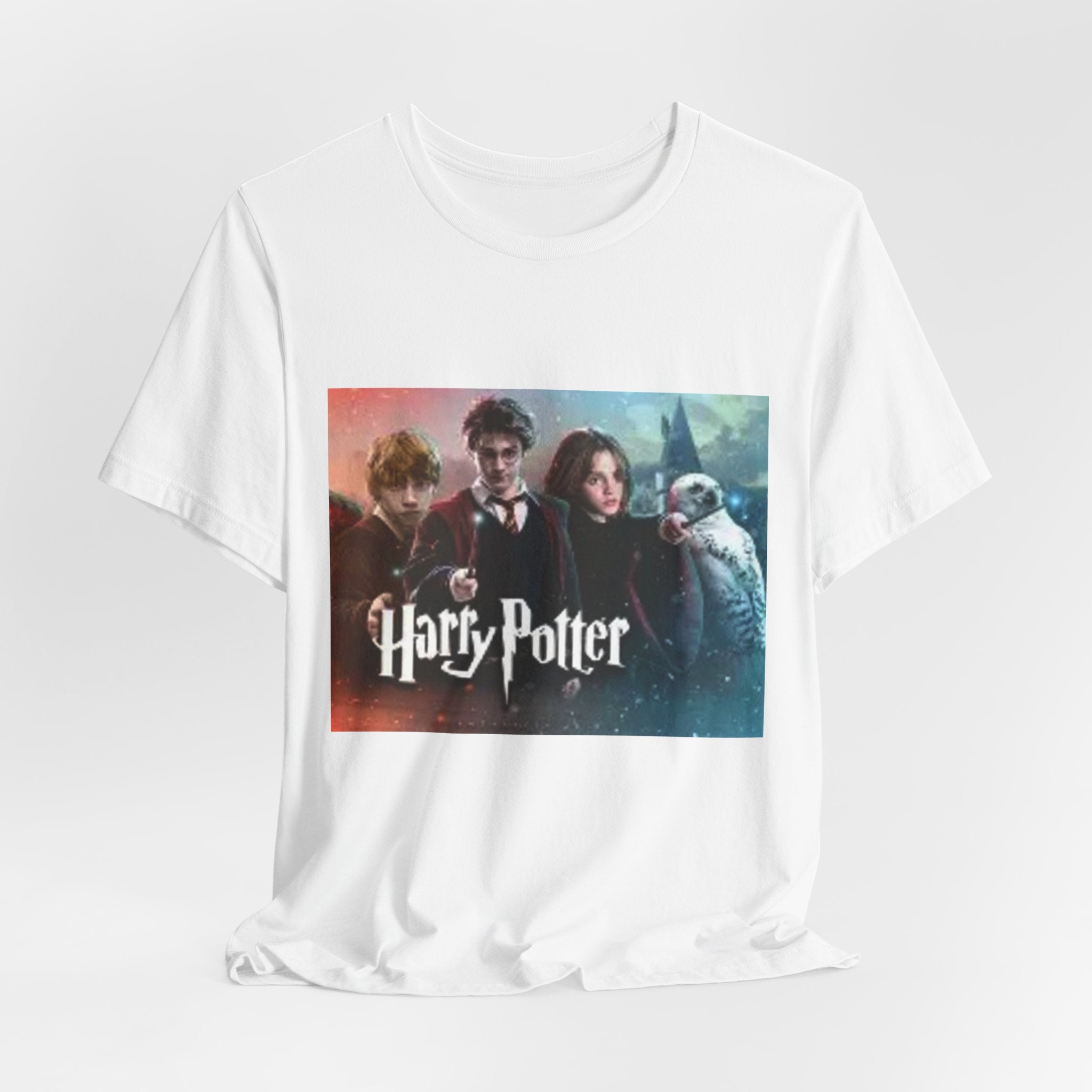 Fantasy Movie Cast Graphic Tee – “Harry Potter” Logo Design