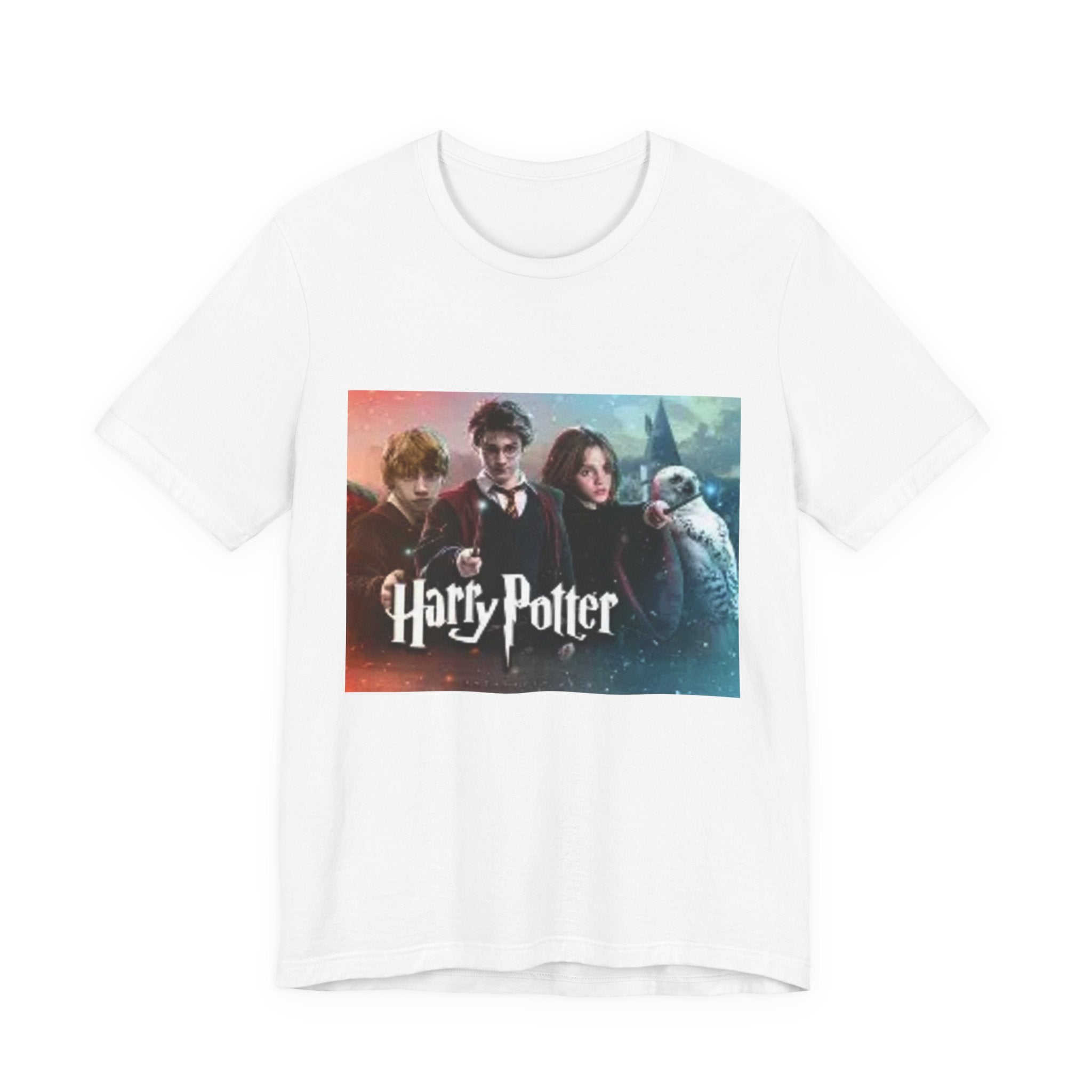 Fantasy Movie Cast Graphic Tee – “Harry Potter” Logo Design
