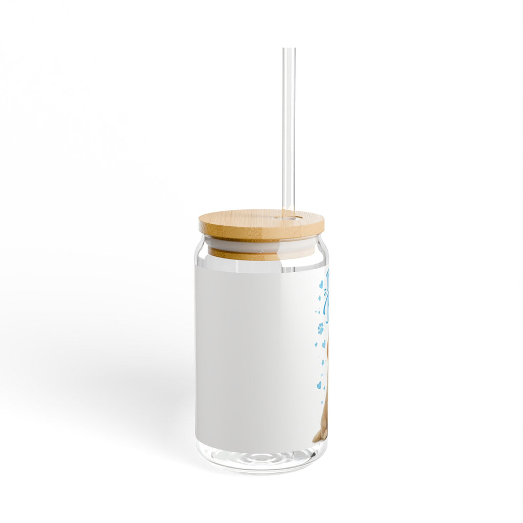 It's a Boy! Puppy 16oz Sipper Glass – Baby Shower Drink Tumbler