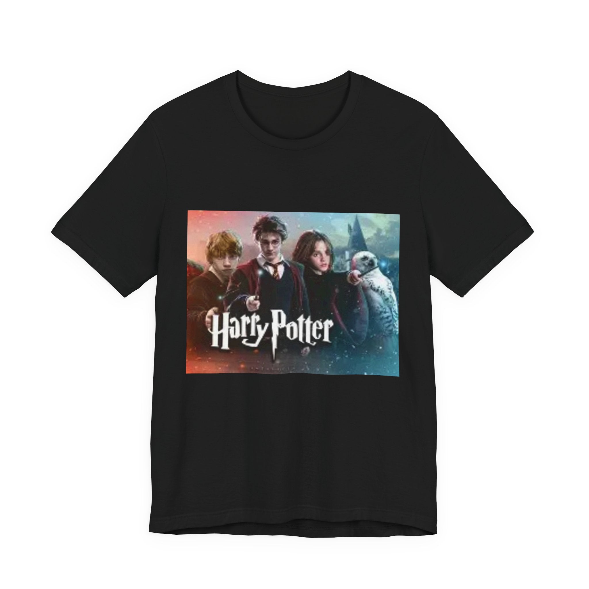 Fantasy Movie Cast Graphic Tee – “Harry Potter” Logo Design