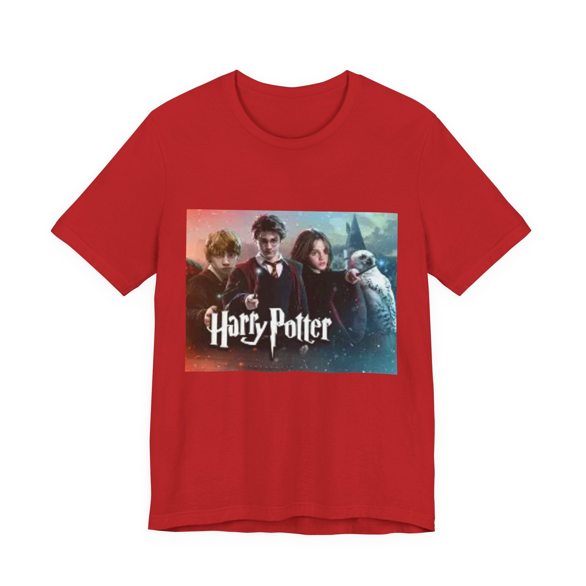 Fantasy Movie Cast Graphic Tee – “Harry Potter” Logo Design