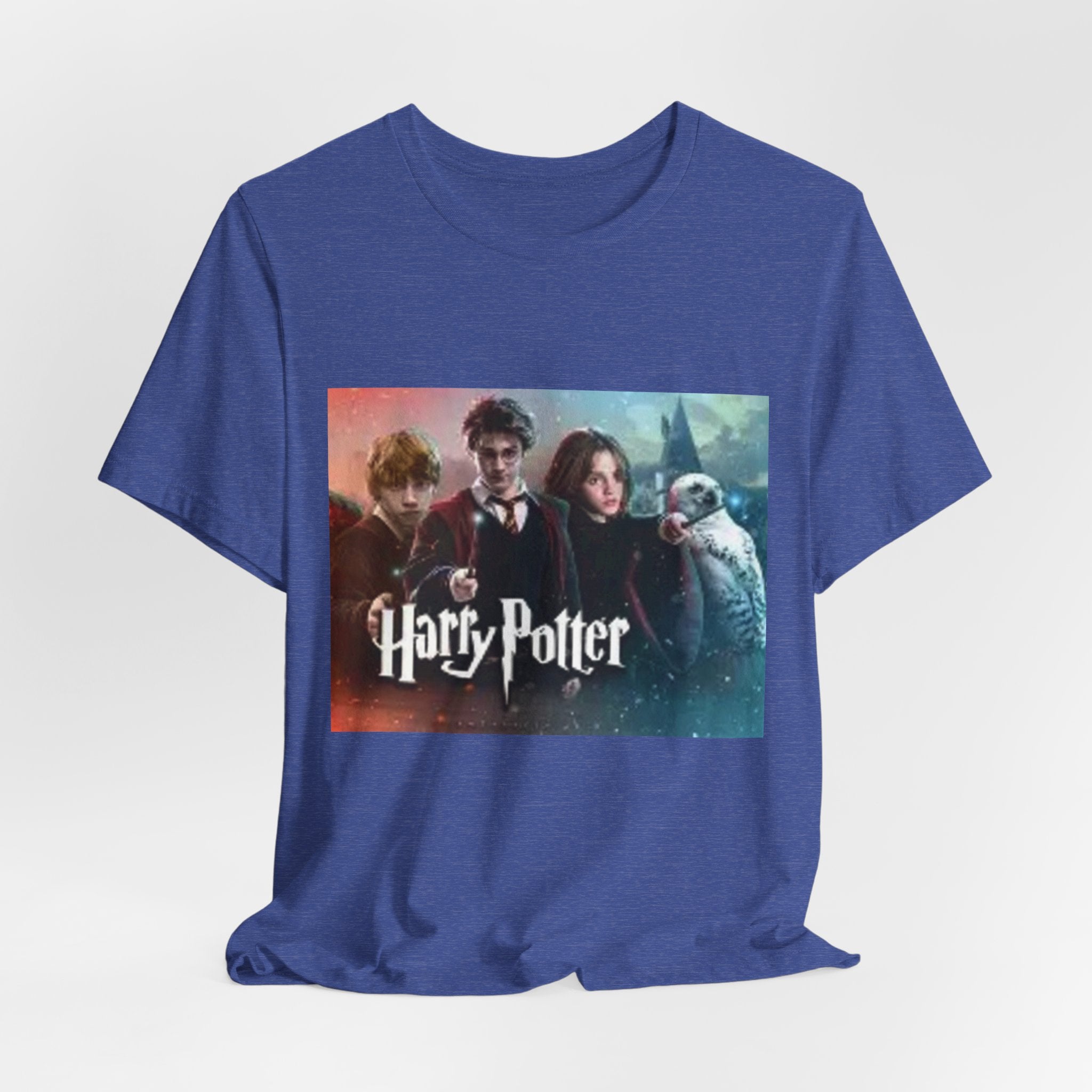 Fantasy Movie Cast Graphic Tee – “Harry Potter” Logo Design