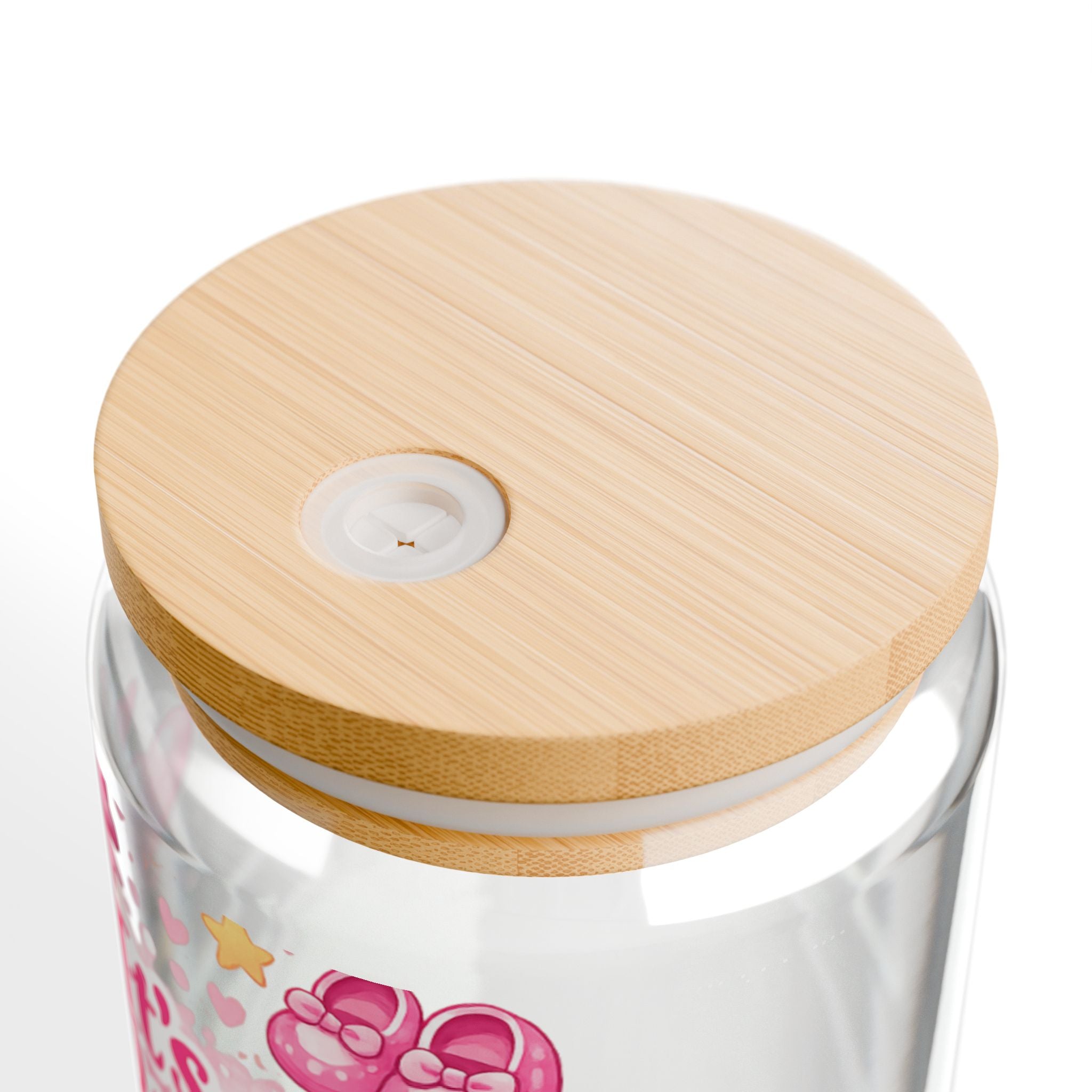 It's a Girl! 16oz Baby Shower Sipper Glass - Pink Celebration Drink Tumbler