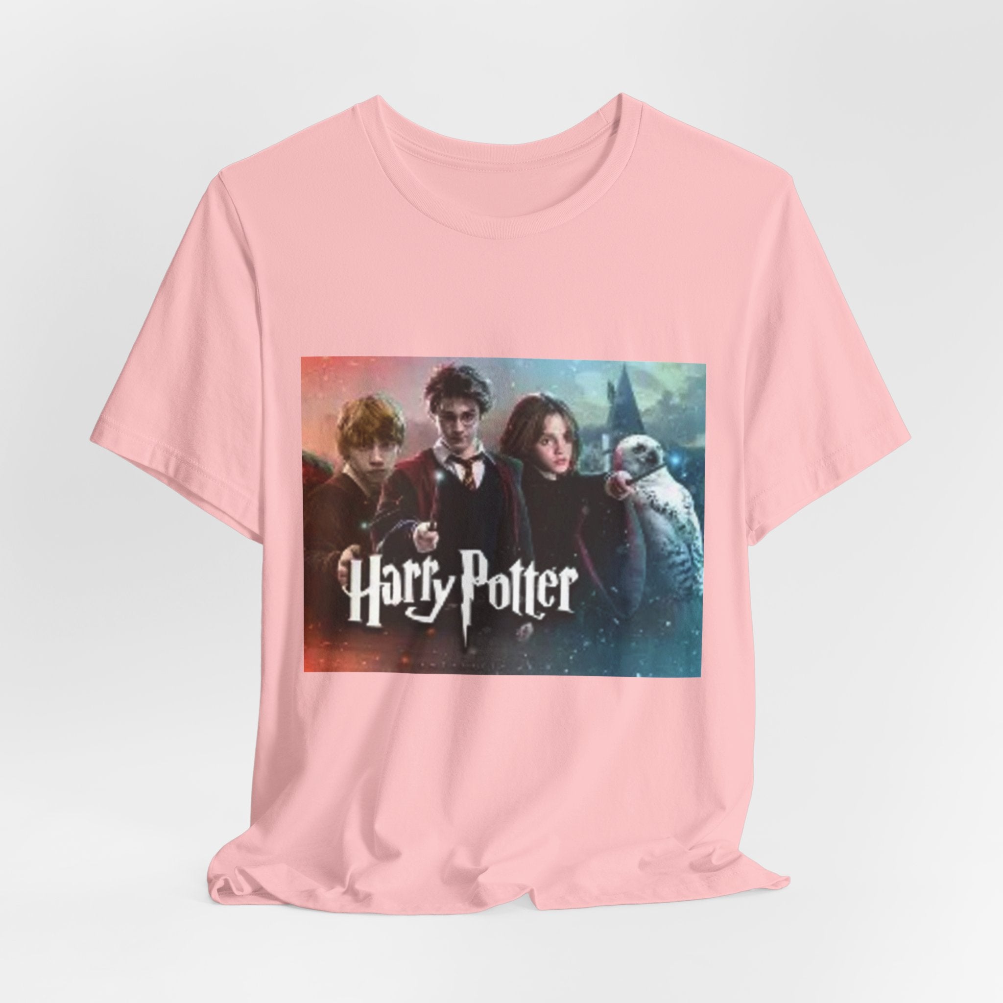 Fantasy Movie Cast Graphic Tee – “Harry Potter” Logo Design