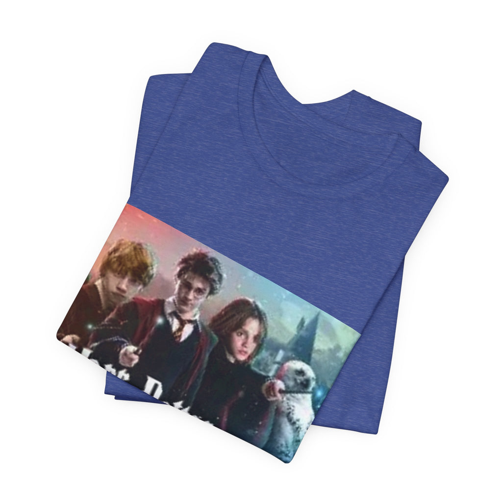 Fantasy Movie Cast Graphic Tee – “Harry Potter” Logo Design