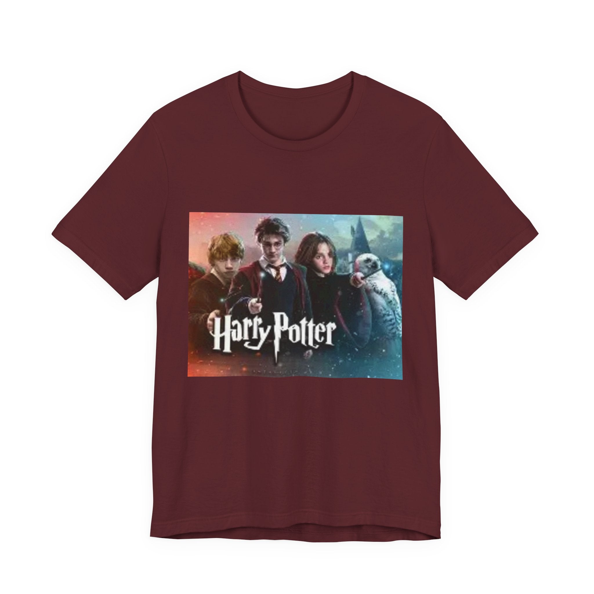 Fantasy Movie Cast Graphic Tee – “Harry Potter” Logo Design