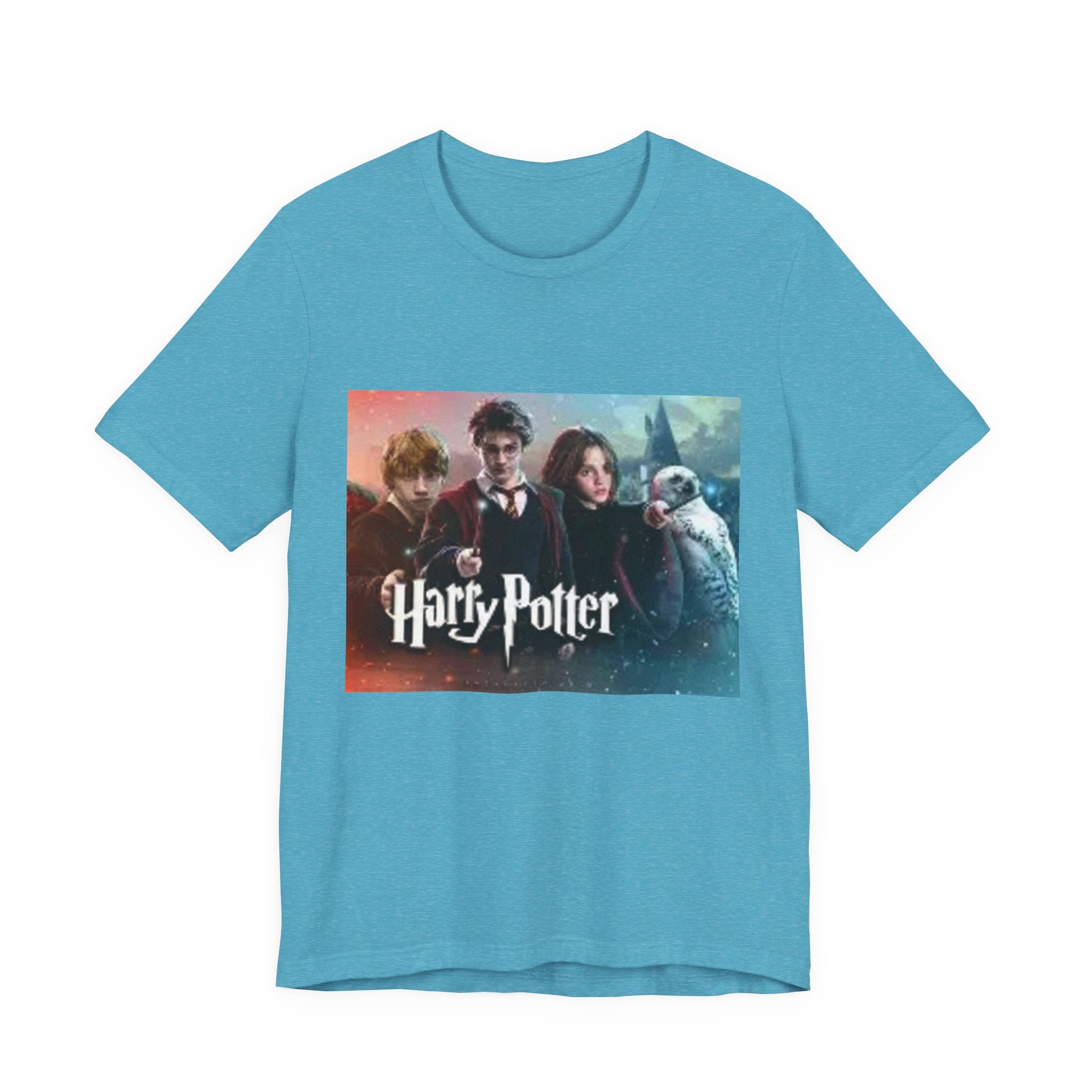 Fantasy Movie Cast Graphic Tee – “Harry Potter” Logo Design